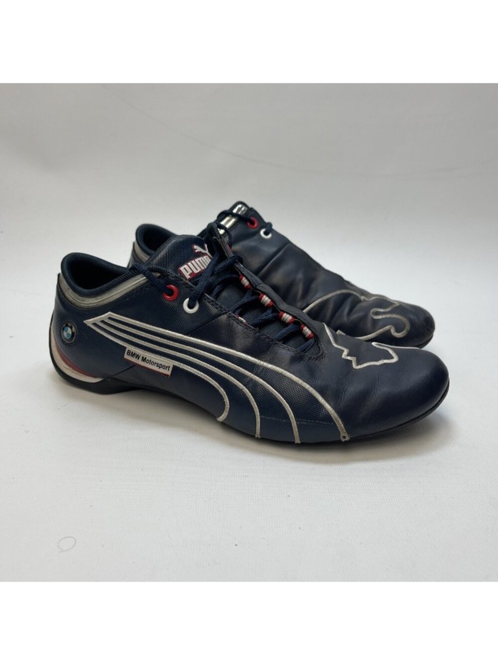 Puma x BMW Motorsport x Future Cat M1 Leather Team Blue Men's Size 10.5 US